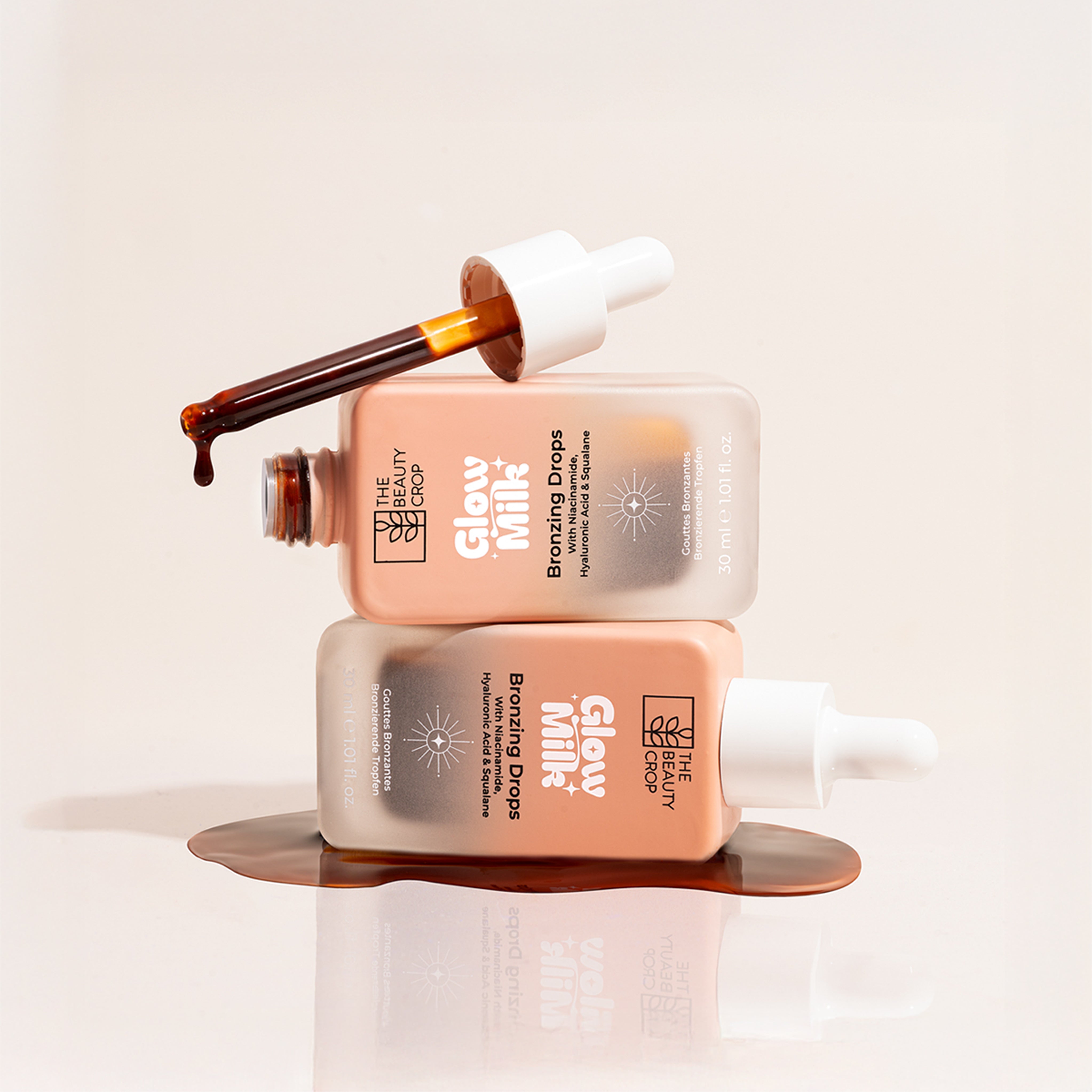 Glow Milk Bronzing Drops Hydrated Glow Serum Bronzer – The Beauty Crop
