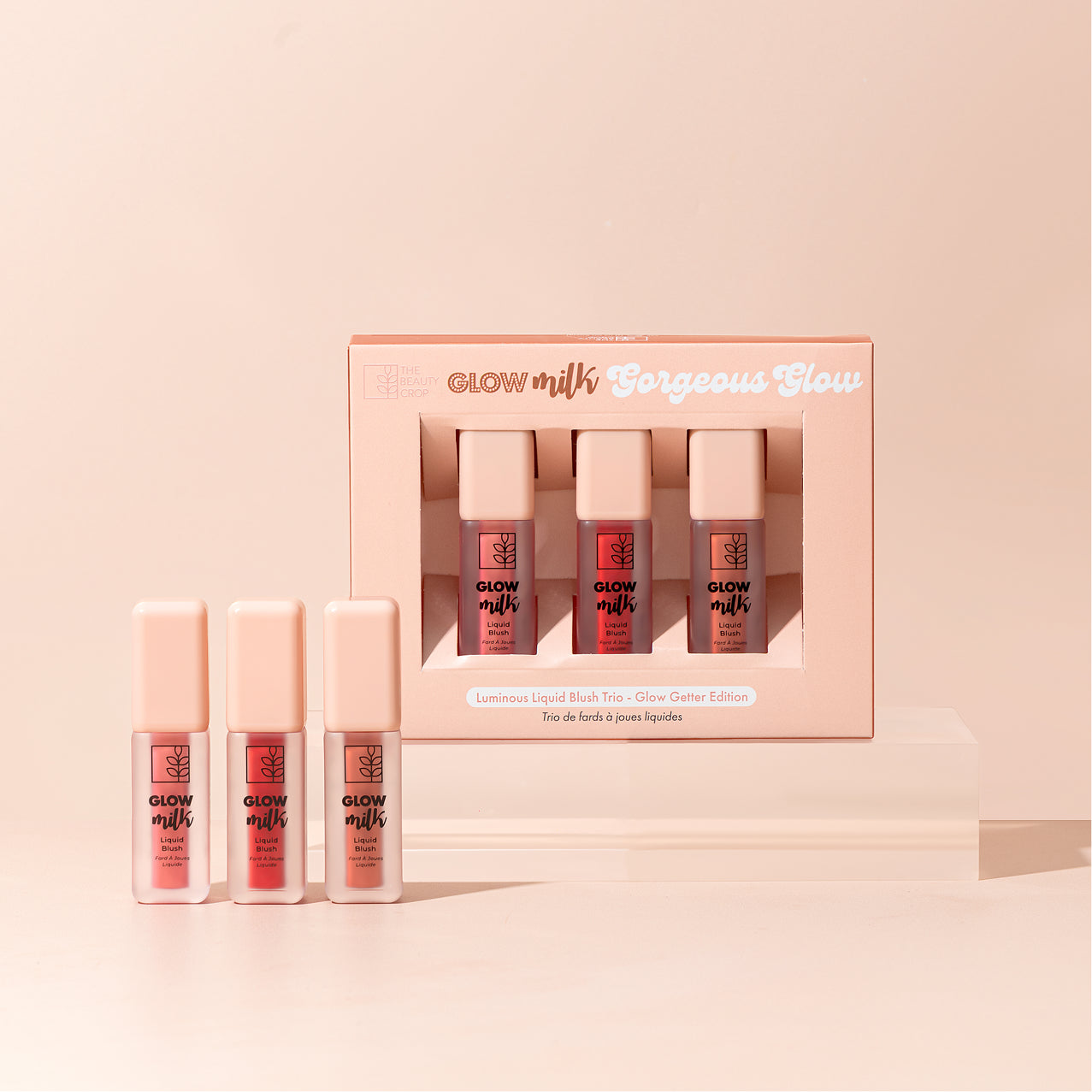 Glow Milk Luminous Liquid Blush Set 3 Glow Getter Edition