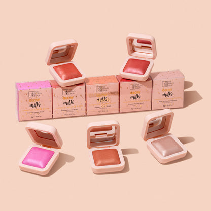 Glow Milk Luminous Powder Blush - Set of 5 Sunset Edition