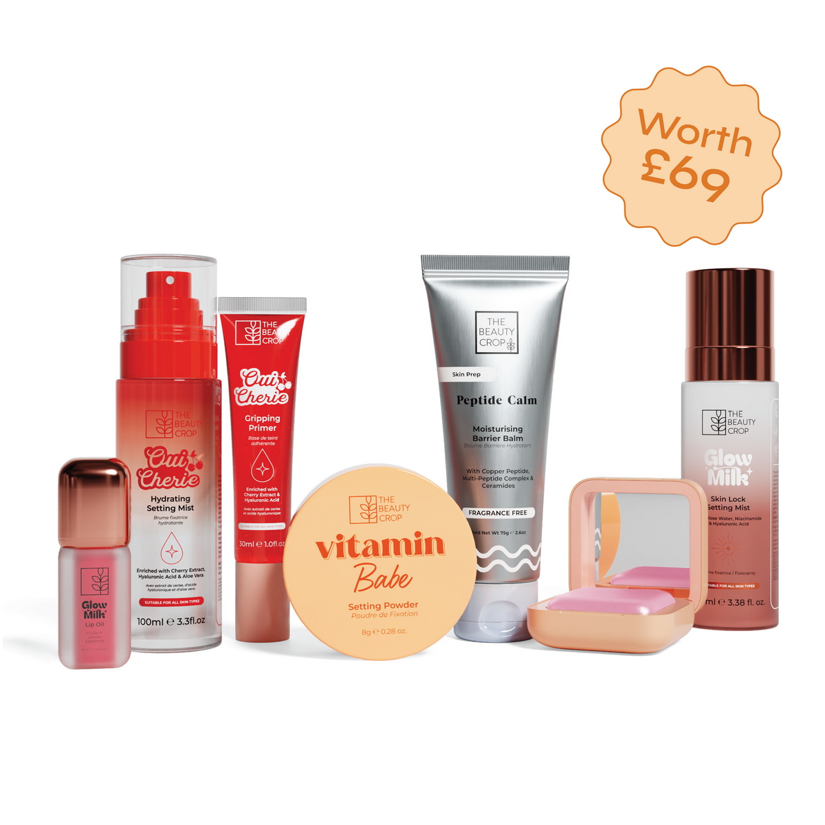 The Beauty Crop Starter Kit Makeup & Skincare Bundle