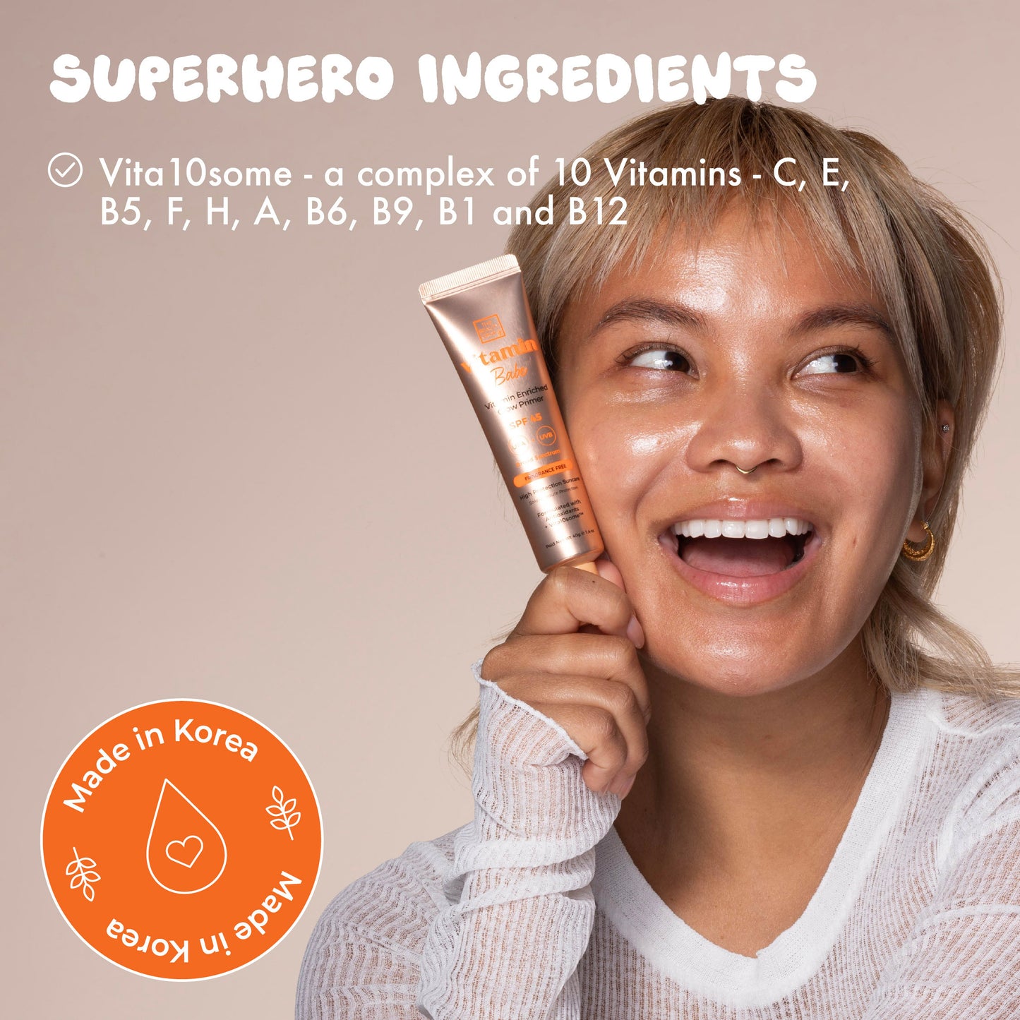 Vitamin Enriched Glow Primer SPF 45