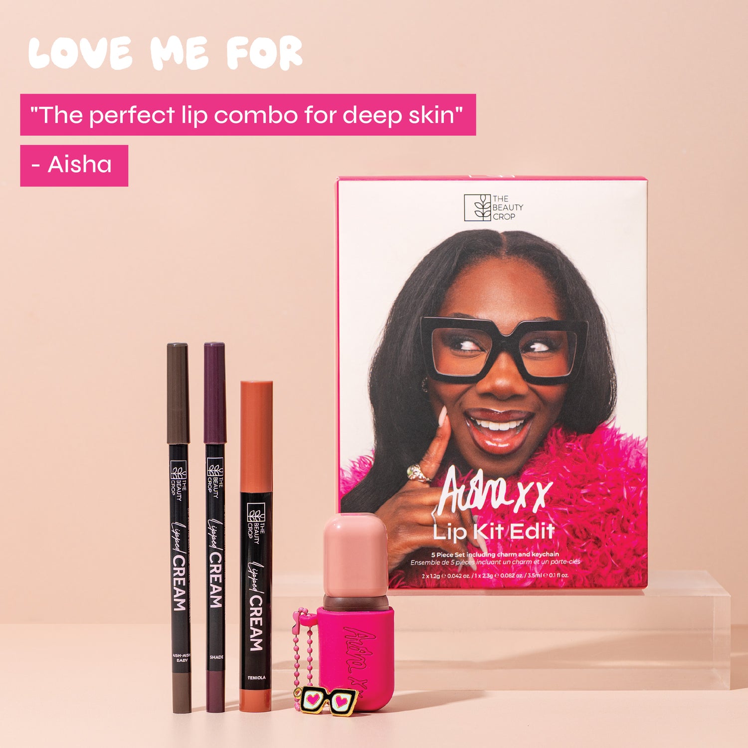 Aisha Deep Skin Lip Kit