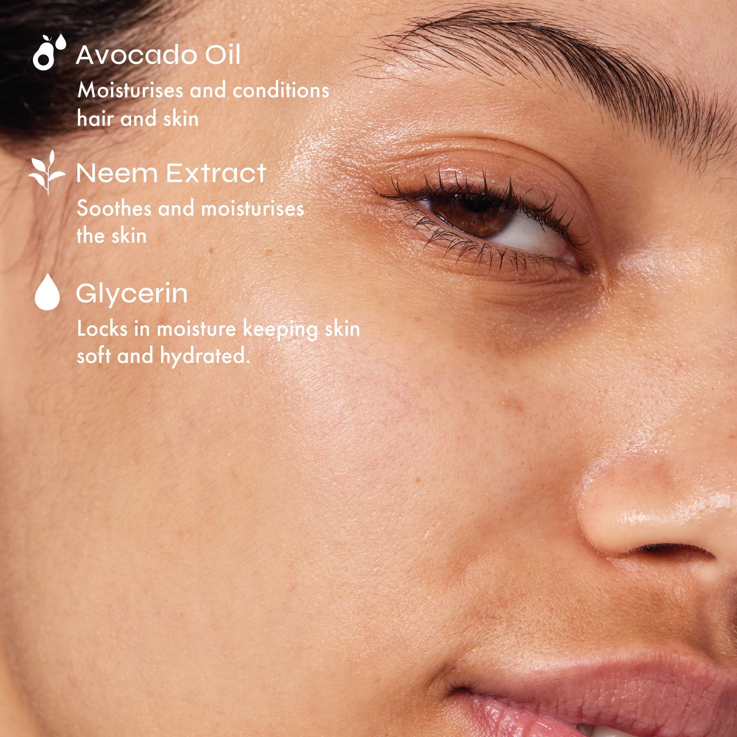 Avocado Foaming Moisture Barrier Restoring & Fragrance Free Make-up Cleanser