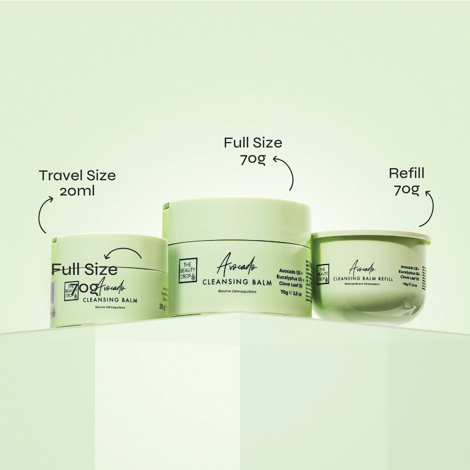 Avocado Refillable Cleansing Balm