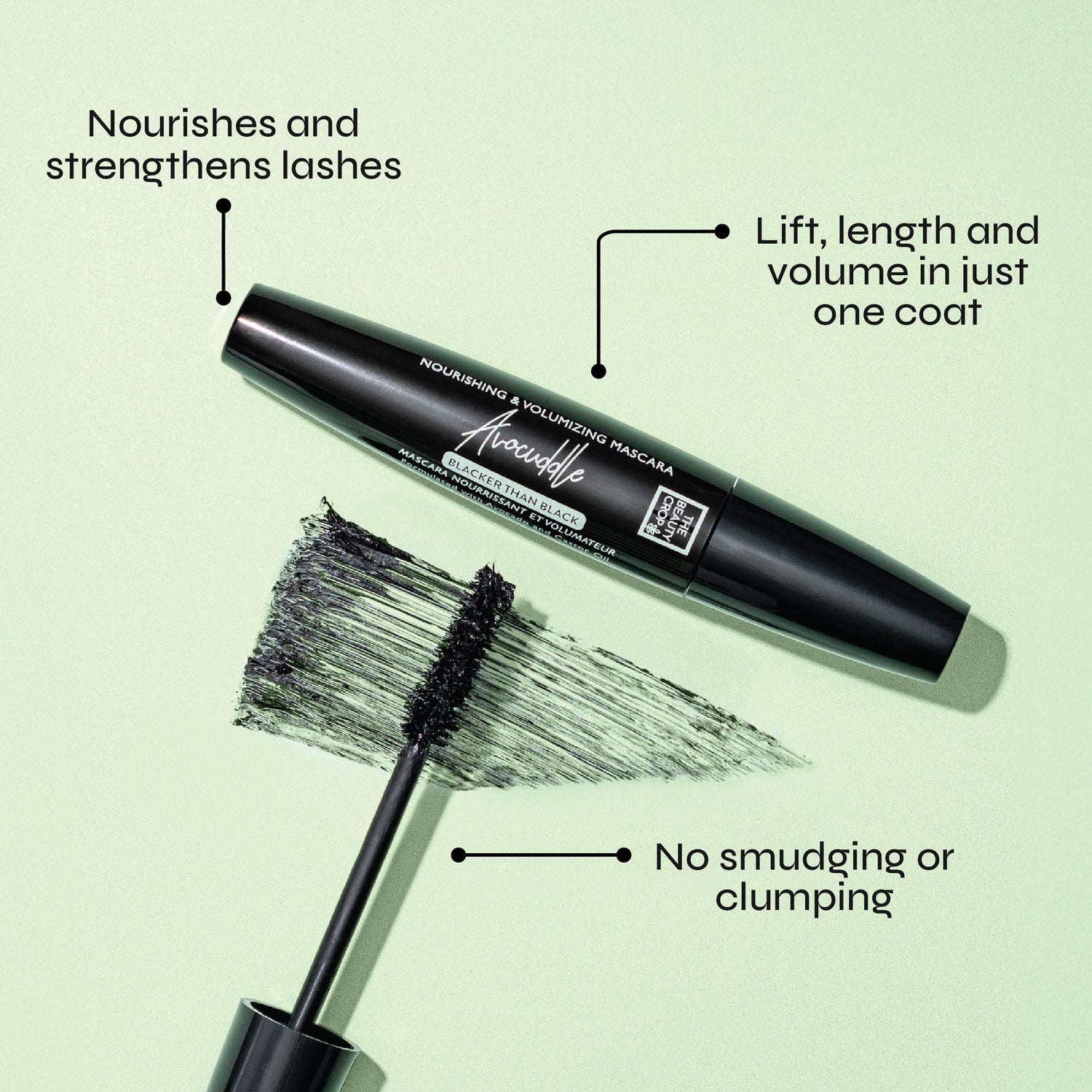 Avocuddle Volumising & Strengthening Mascara