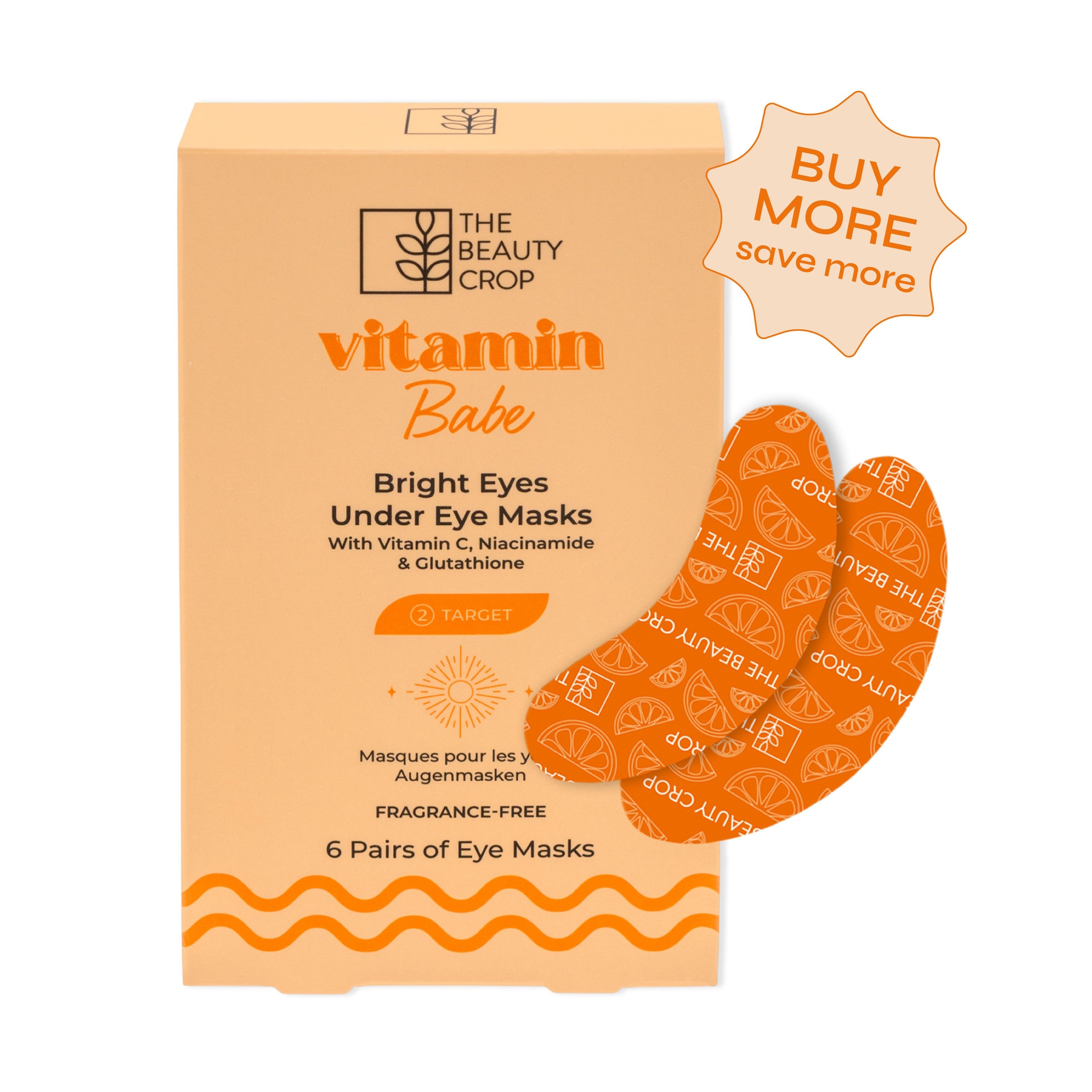 Vitamin C Brightening Under Eye Mask Patches