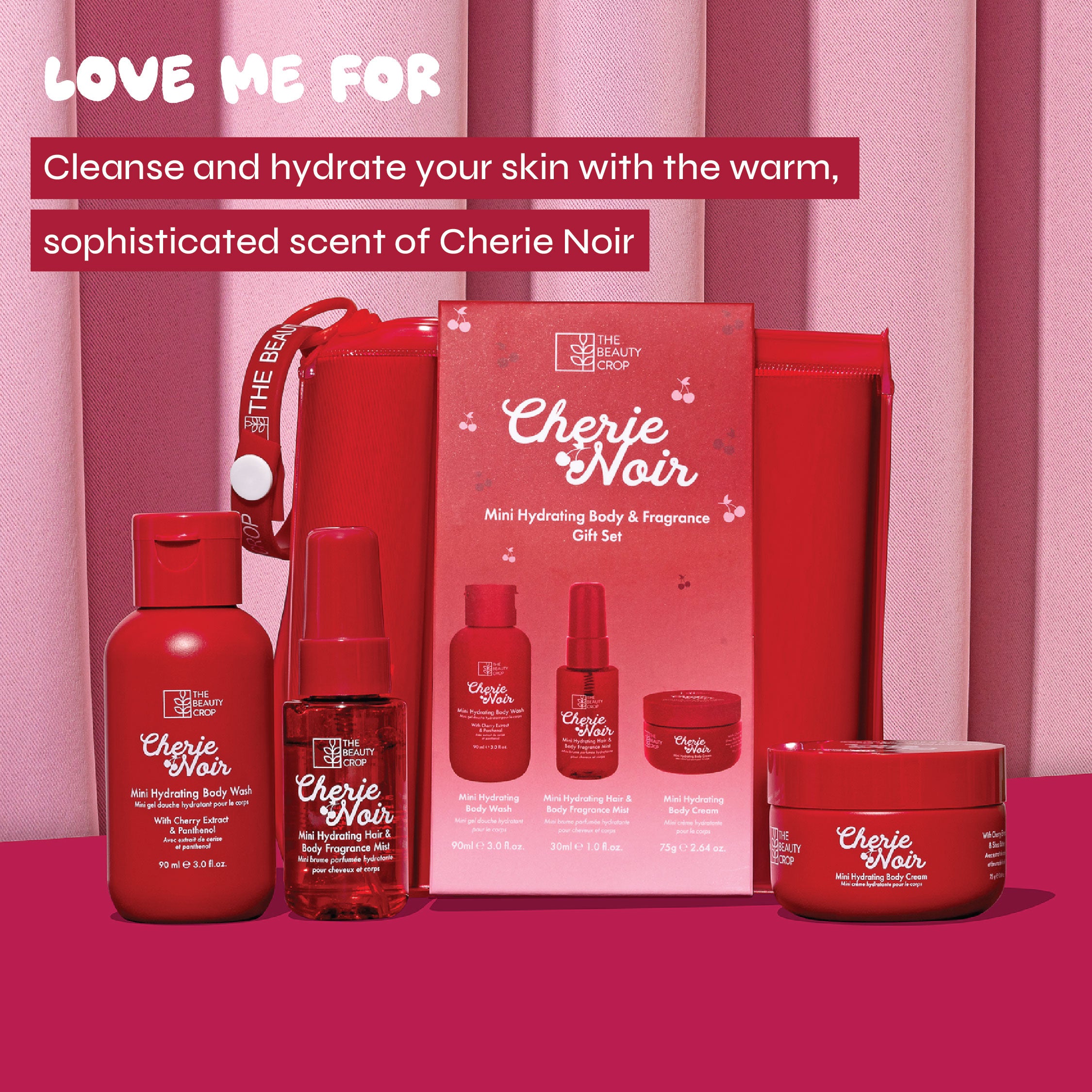 Cherie Noir Mini Hydrating Body & Fragrance Set – The Beauty Crop