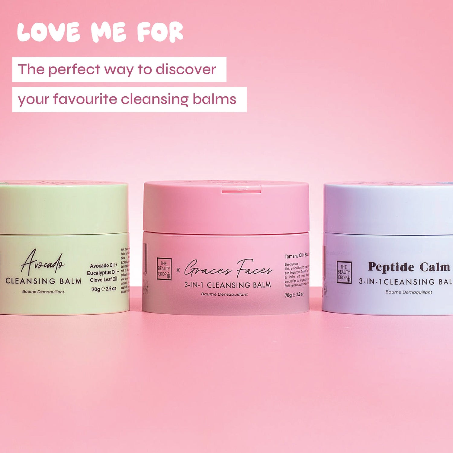Cleansing Balm Trio