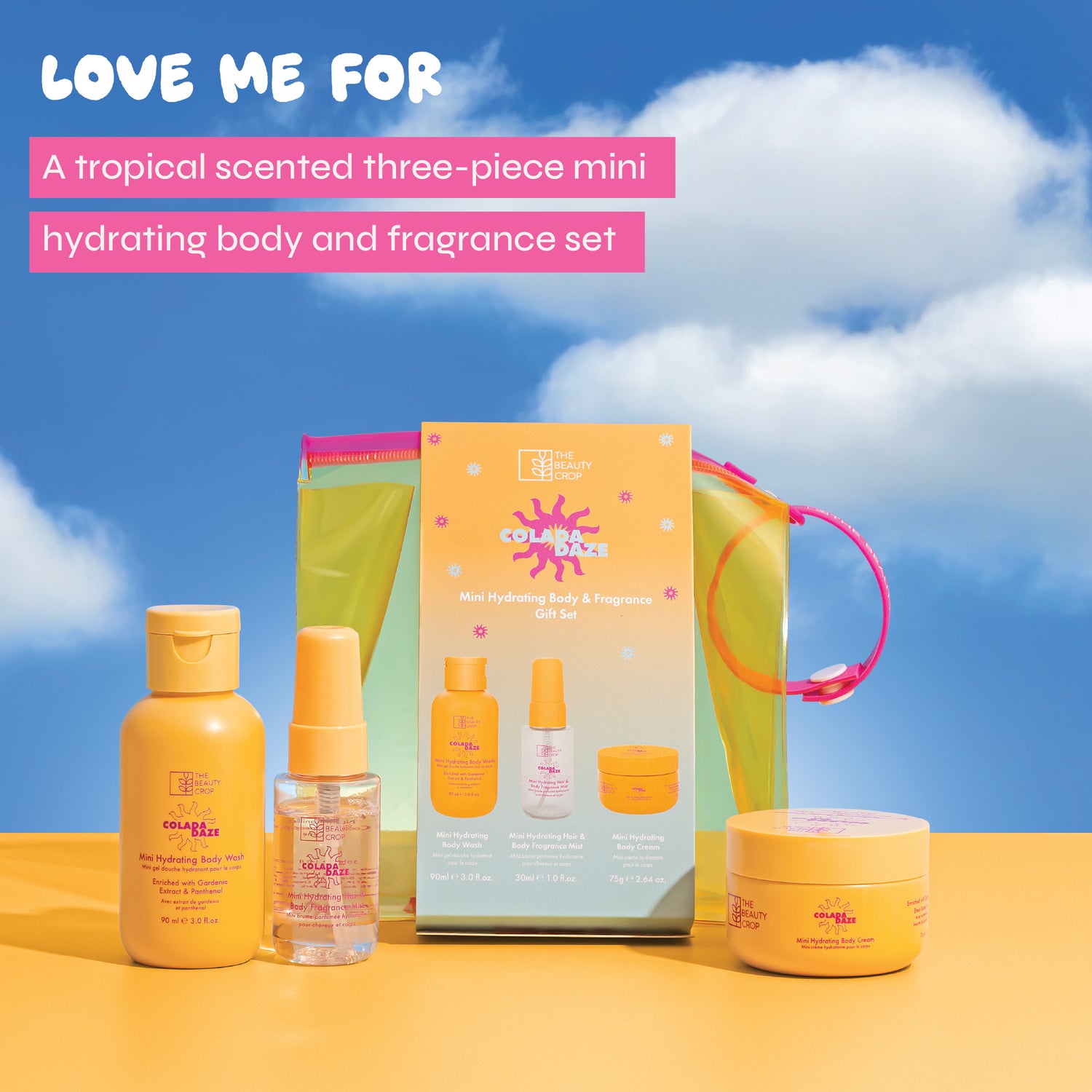 Colada Daze Hydrating & Fragrance Mini Body Set