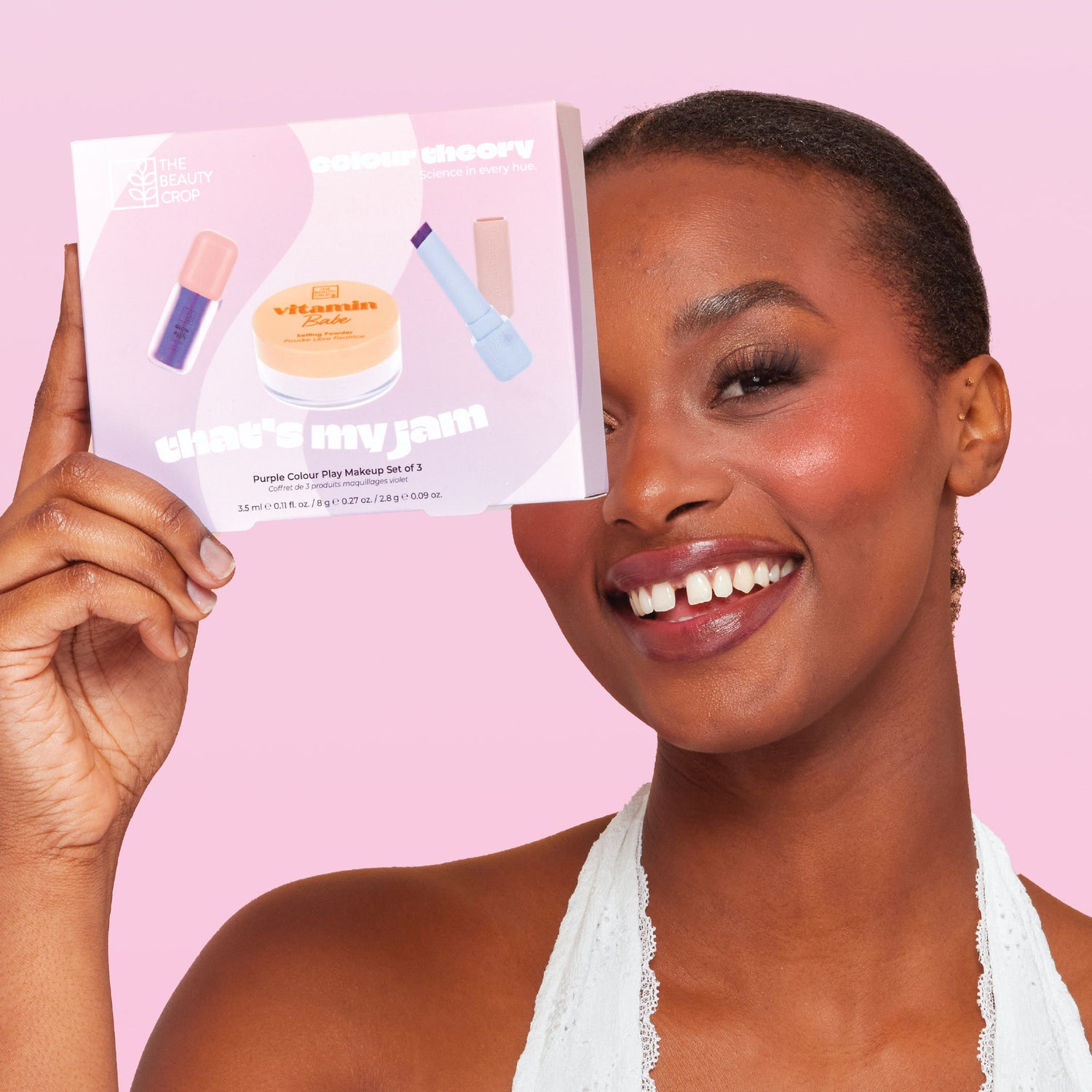 Colour Theory Anti-Dullness Setting Powder and Lip Set