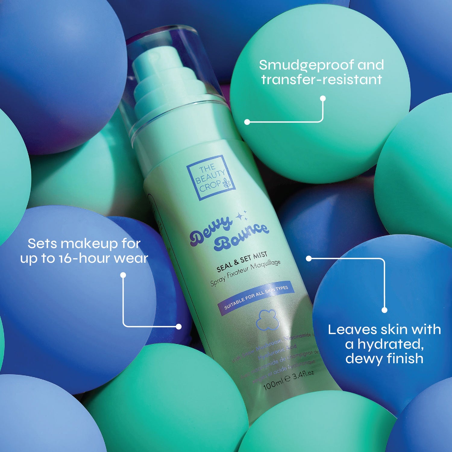 Dewy Bounce 16 Hour Hold Dewy Setting Spray