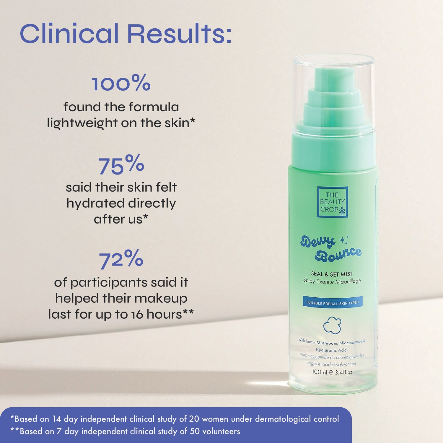 Dewy Bounce 16 Hour Hold Dewy Setting Spray