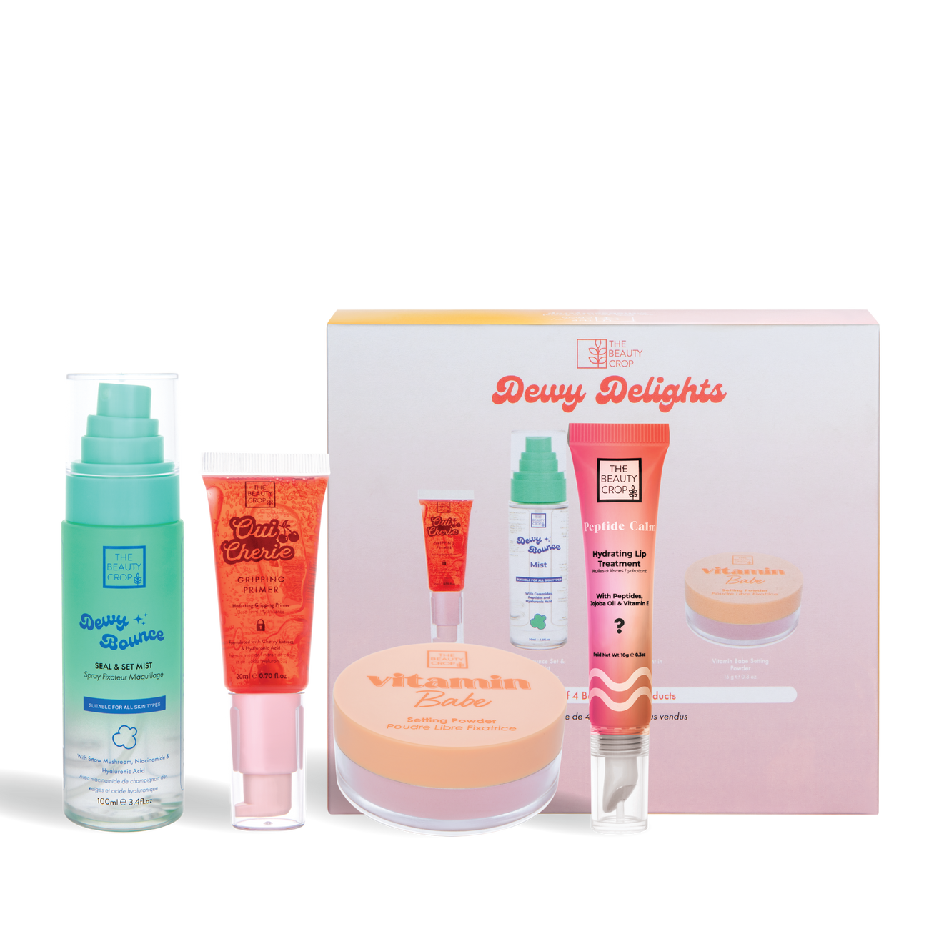 Dewy Delights Makeup Essentials Boxed Set