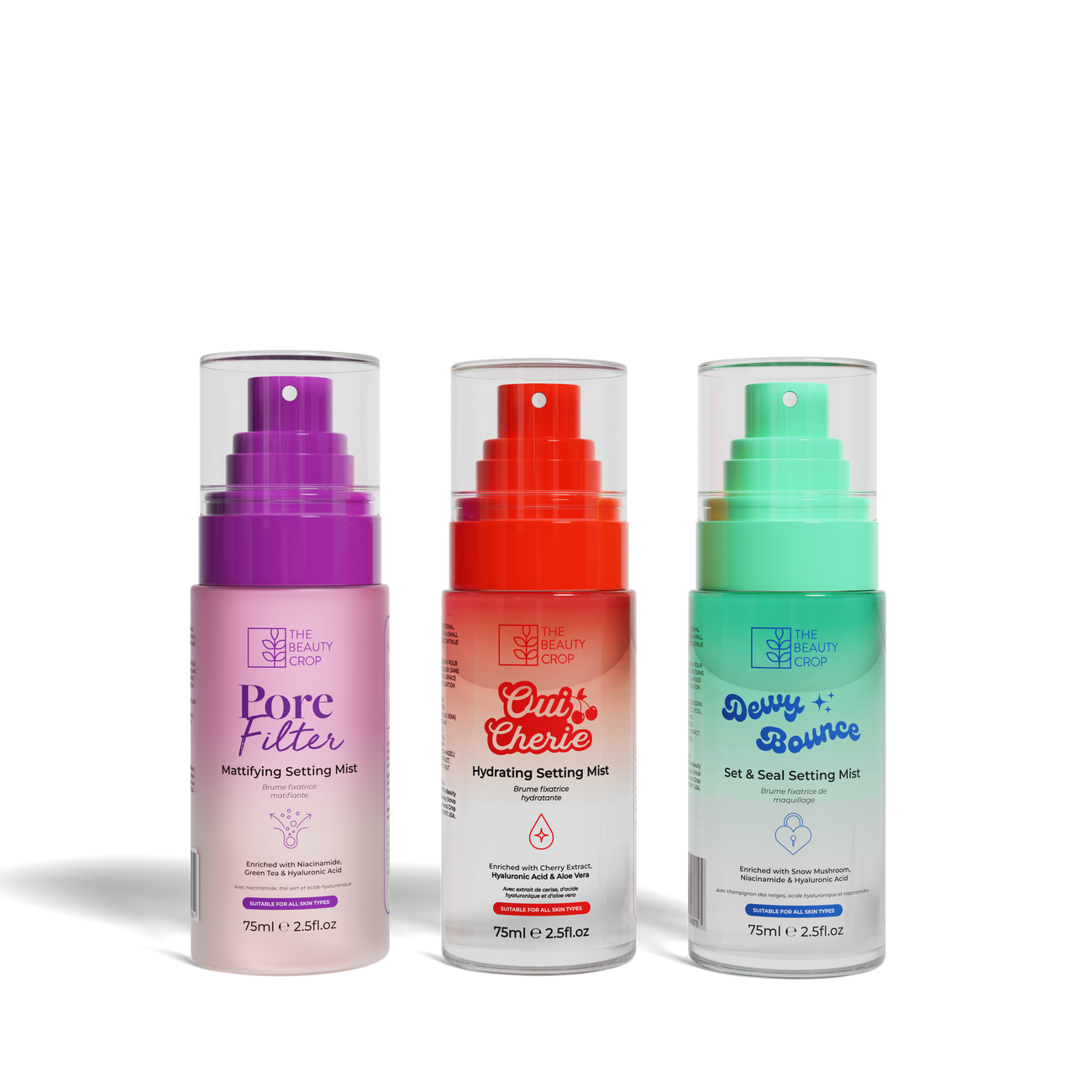 Glow & Go Set - Mini Mist Trio