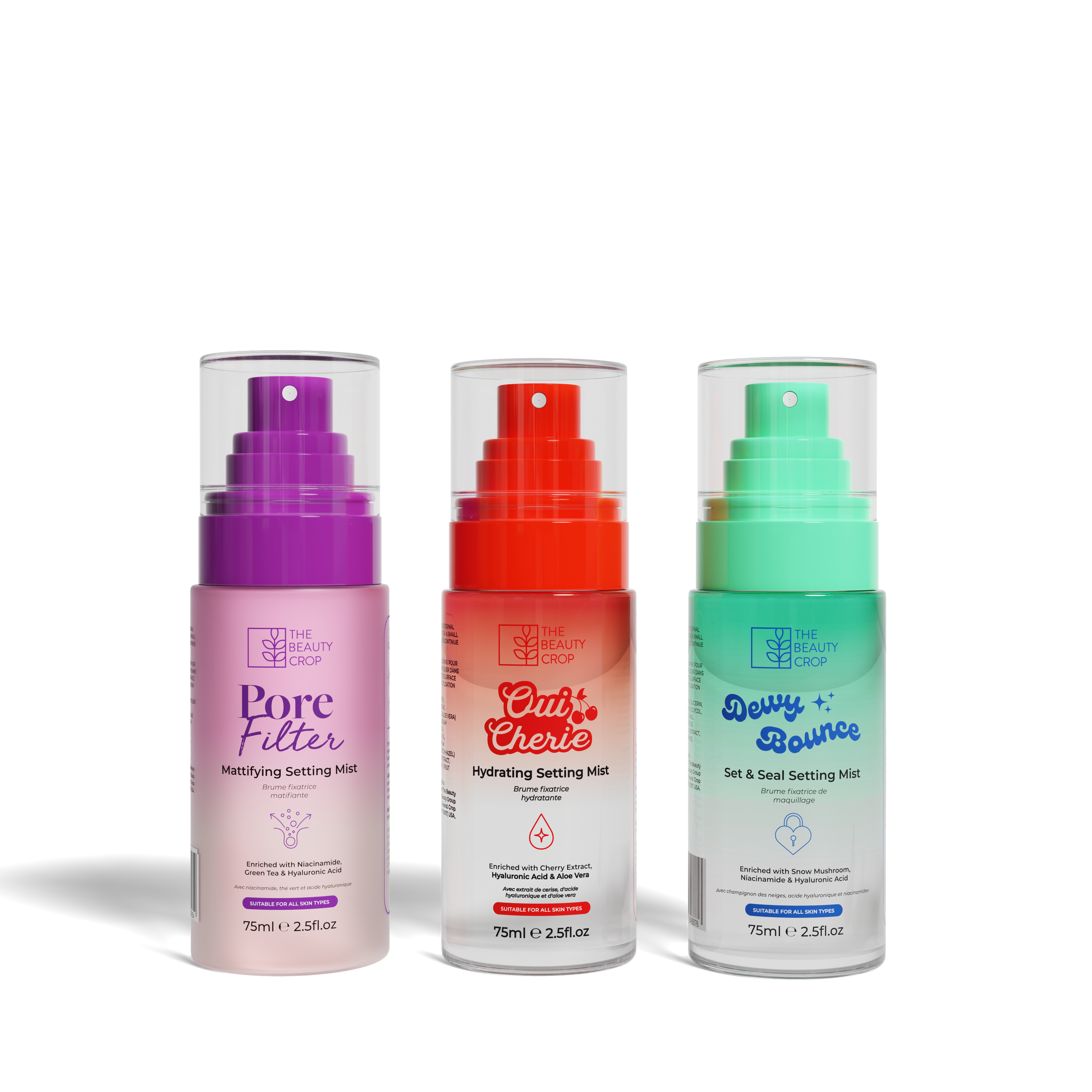Glow & Go Set - Mini Mist Trio
