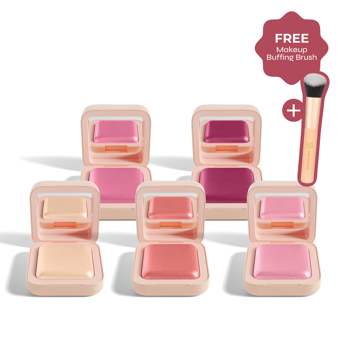 Glow Milk Luminous Powder Blush - Set of 5