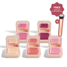 Glow Milk Luminous Powder Blush - Set of 5