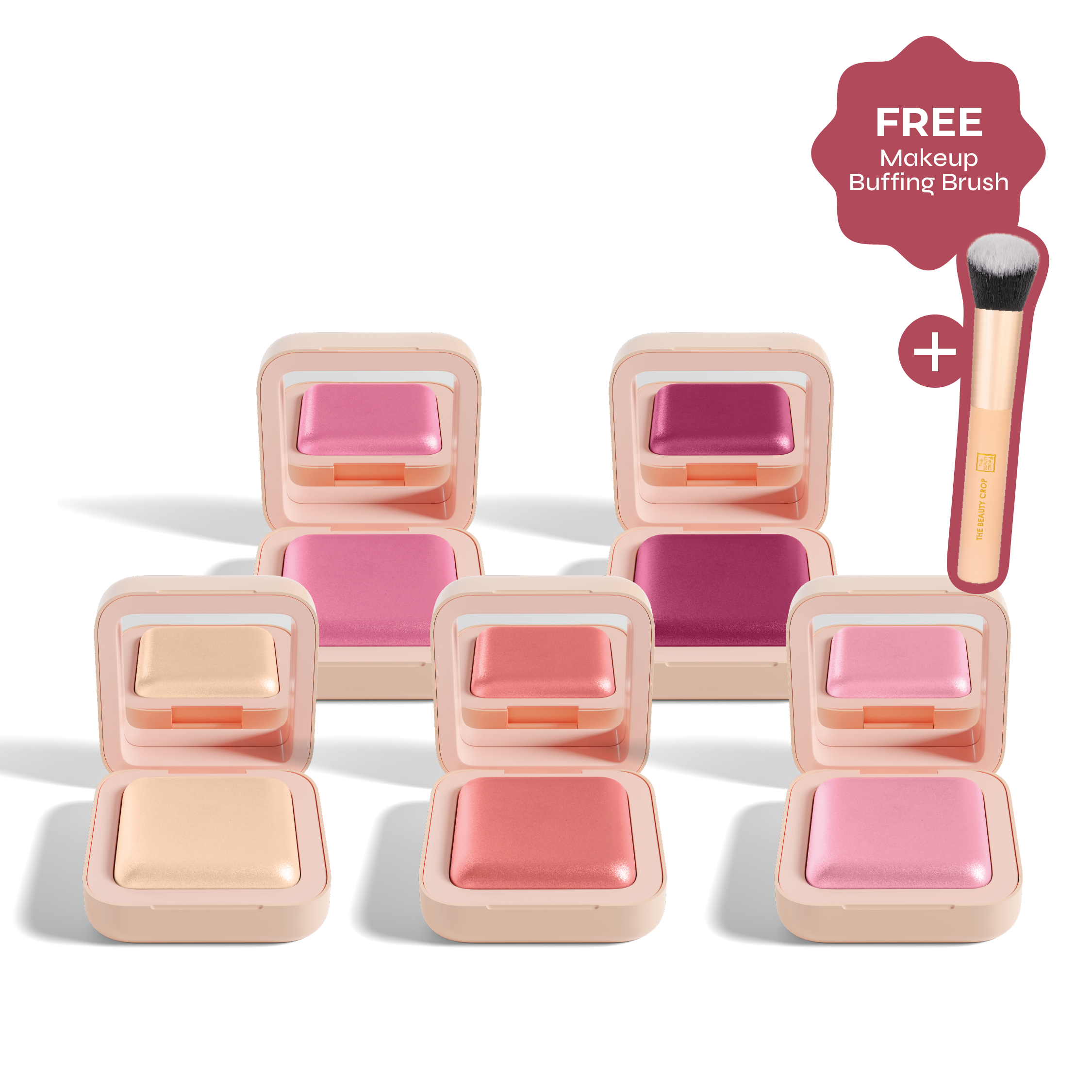 Glow Milk Luminous Powder Blush - Set of 5