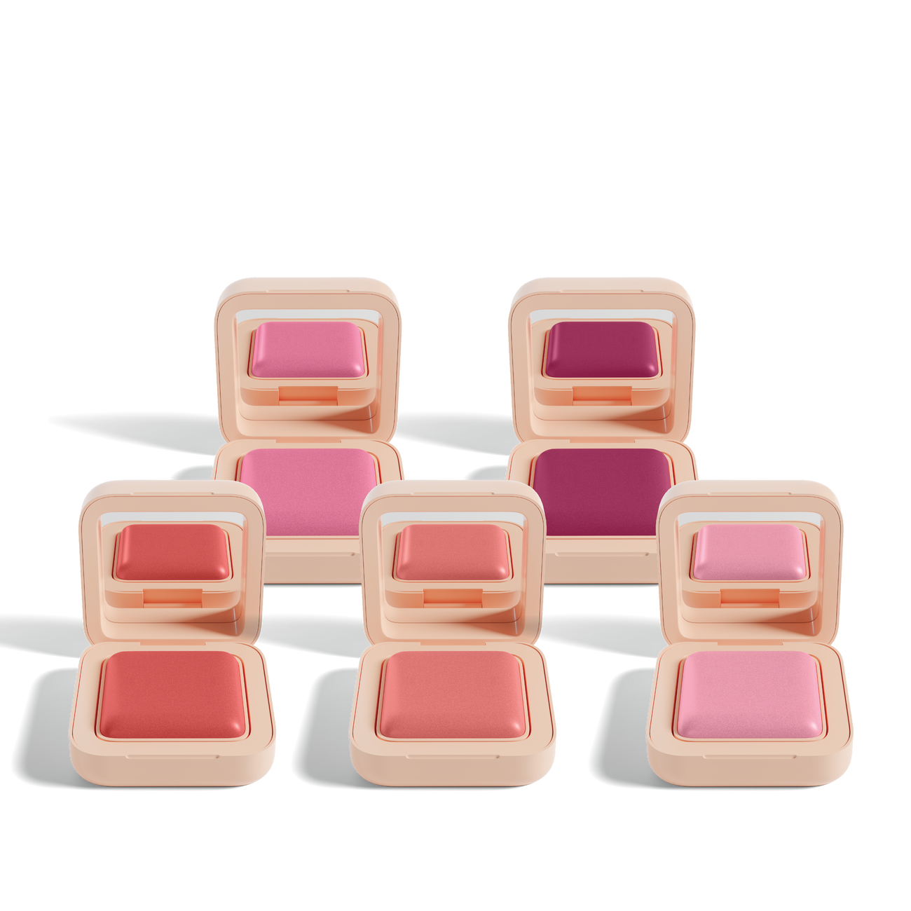 Glow Milk Luminous Cream Blush - Set of 5