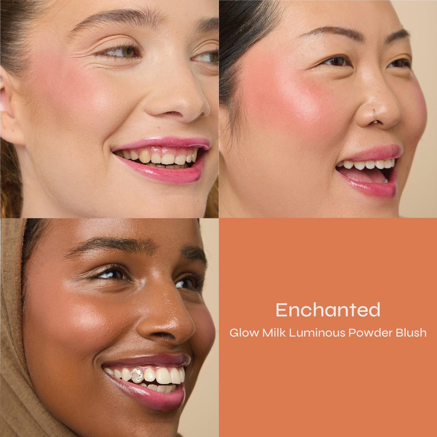 Glow Milk Luminous Powder Blush - Set of 5 Sunset Edition