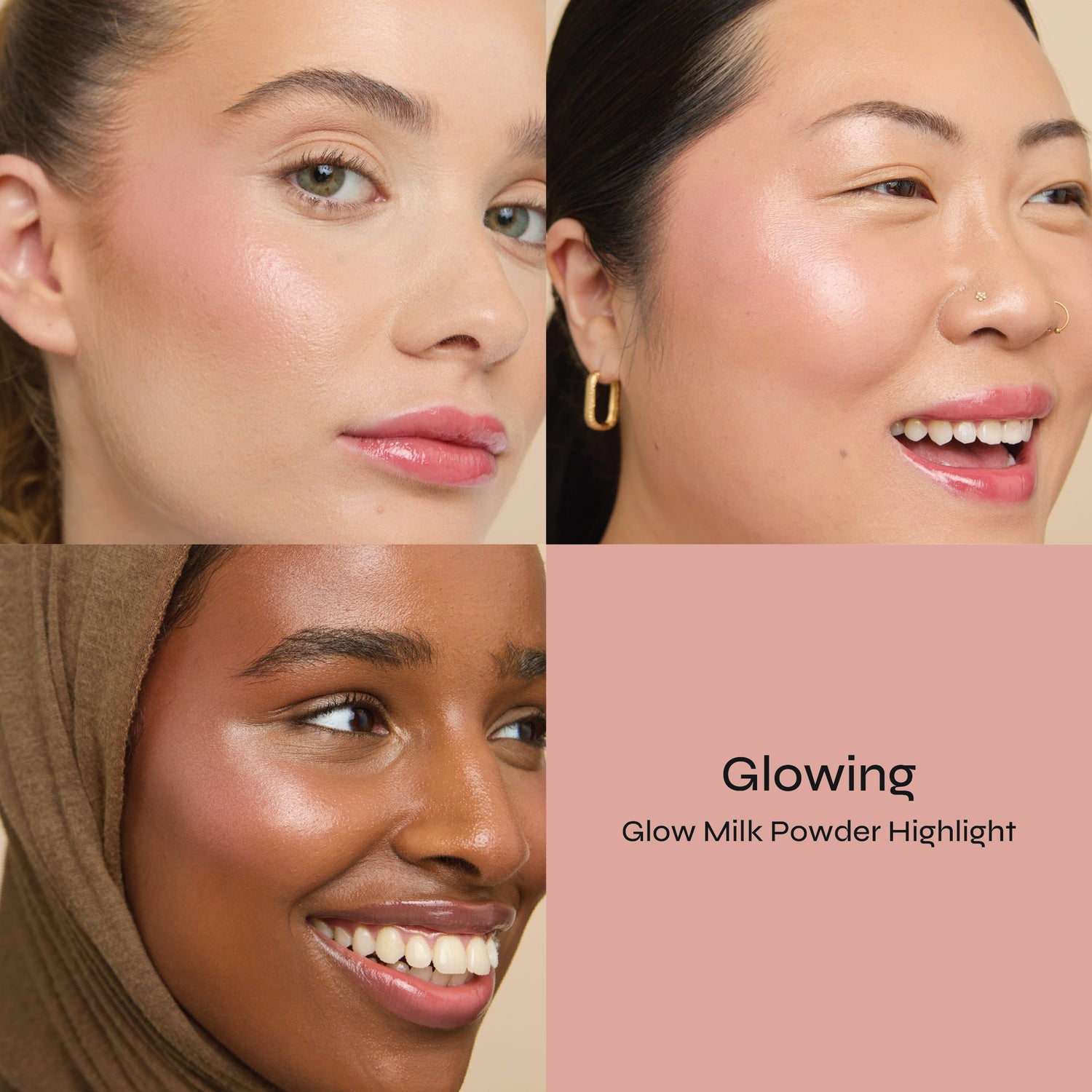 Glow Milk Luminous Powder Blush - Set of 5 Sunset Edition