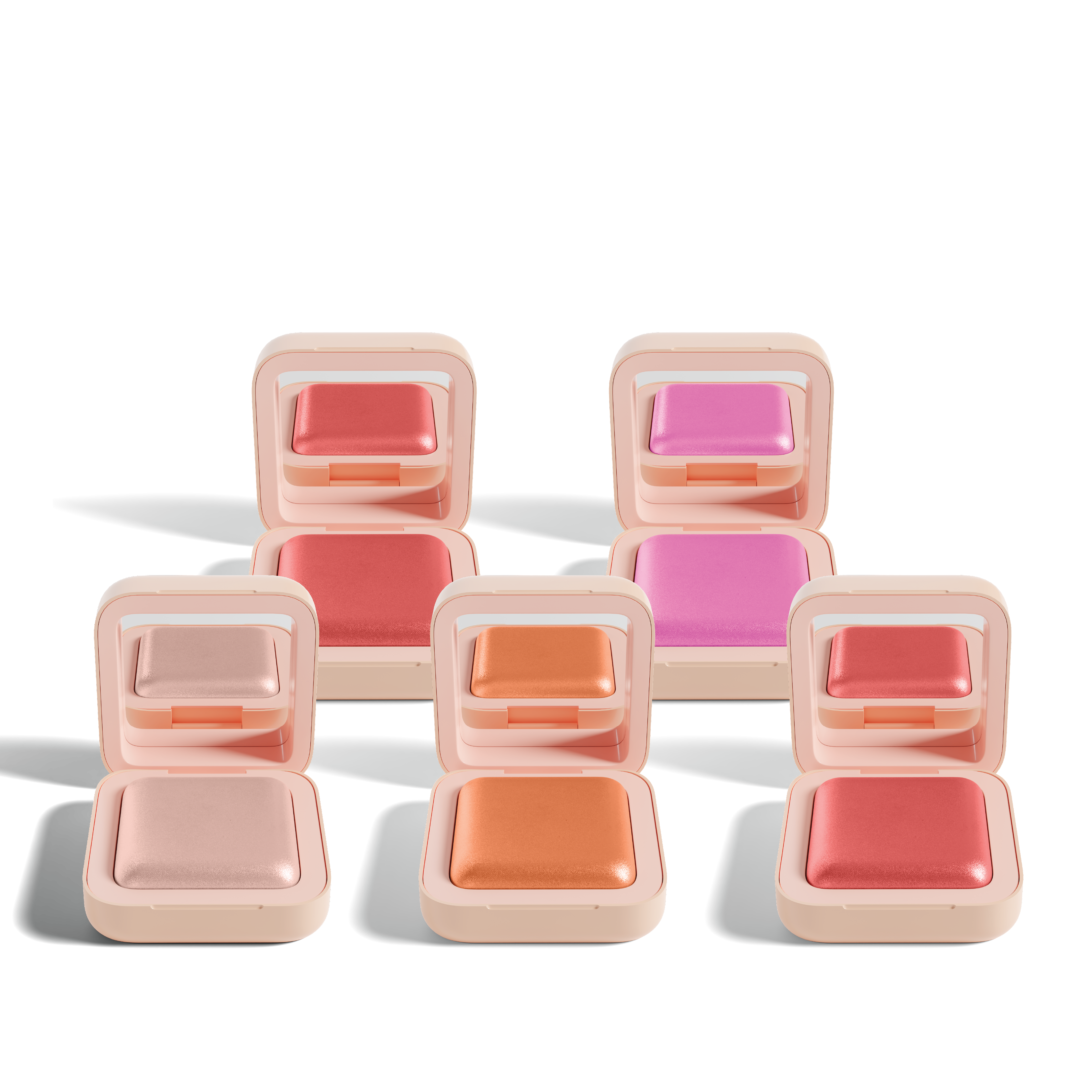Glow Milk Luminous Powder Blush - Set of 5 Sunset Edition