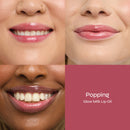 Glow Milk Lip Oil Set of 3 - Sweet Edition (with Keychain)