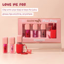 Glow Milk Lip Oil Set of 3 - Sweet Edition (with Keychain)