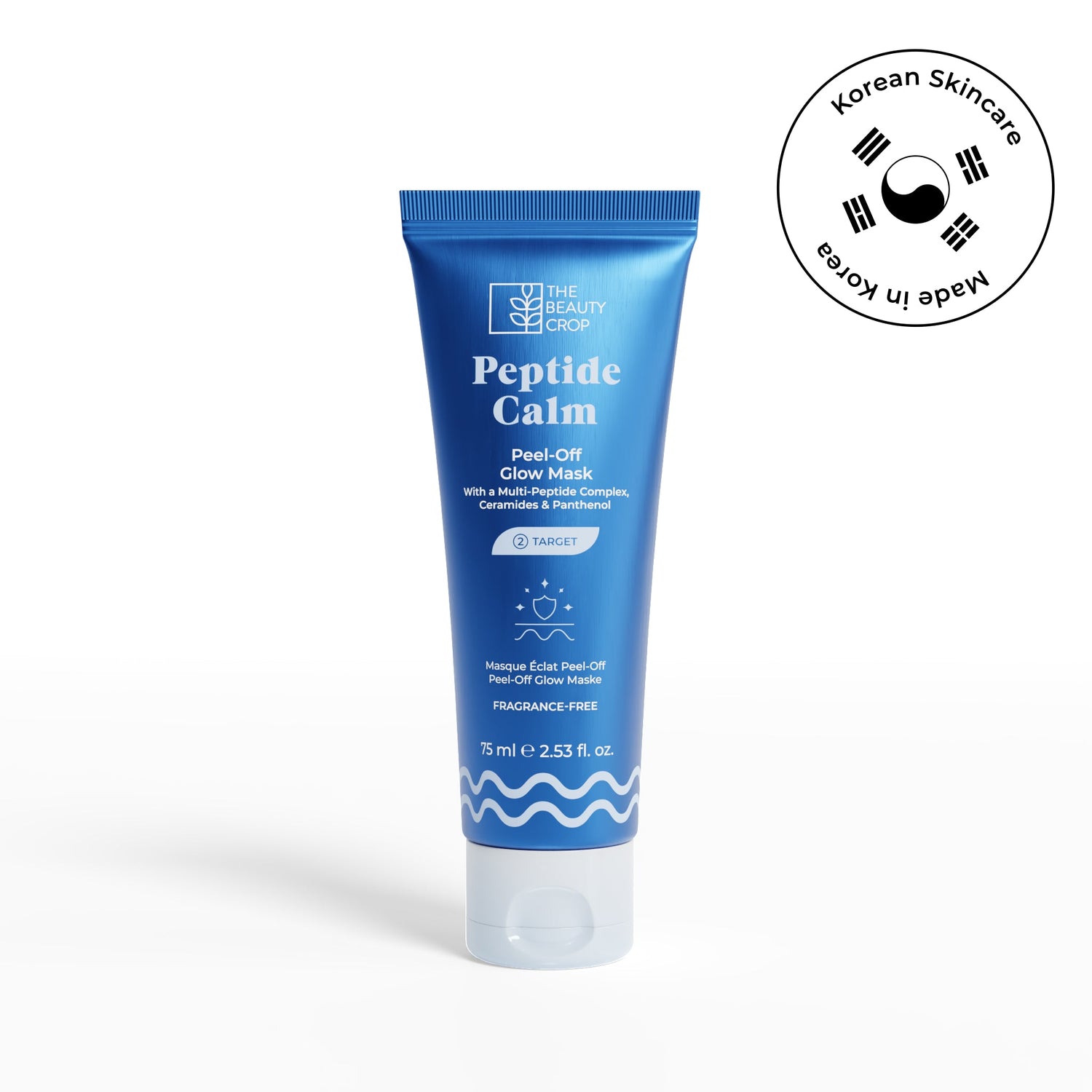 Peptide Calm Peel-Off Overnight Glow Mask with Plumping Peptides & Ceramides