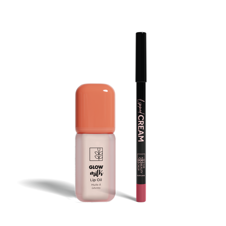 Lip Glass Kit - Cream Lip Liner & Lip Oil Set