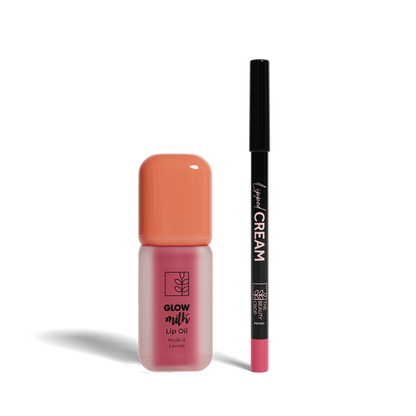 Lip Glass Kit - Cream Lip Liner & Lip Oil Set