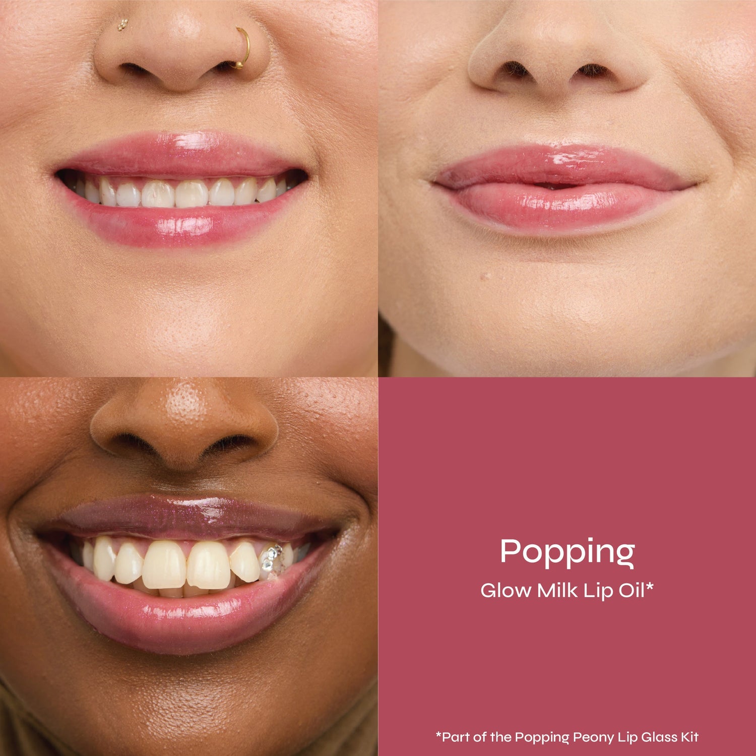 Lip Glass Kit - Cream Lip Liner & Lip Oil Set