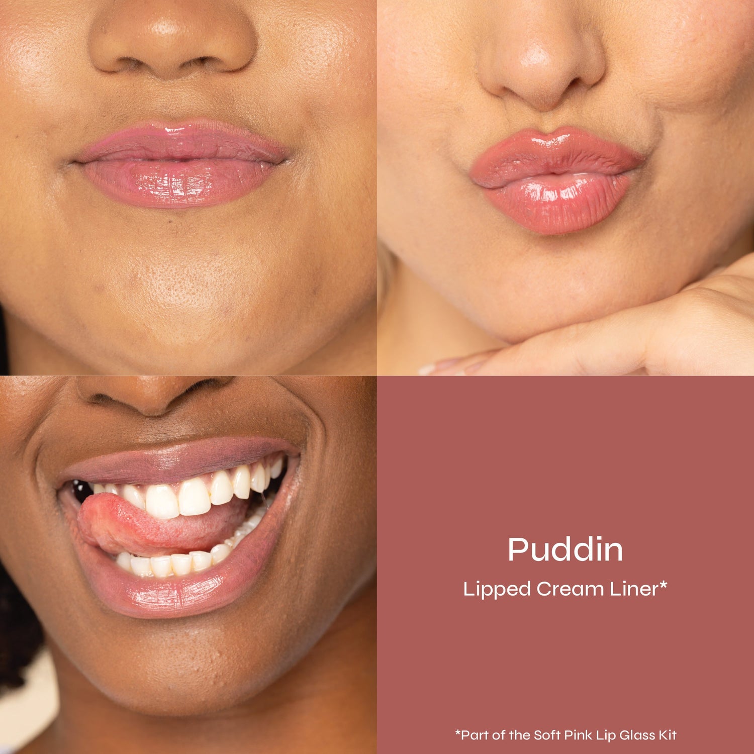 Lip Glass Kit - Cream Lip Liner & Lip Oil Set