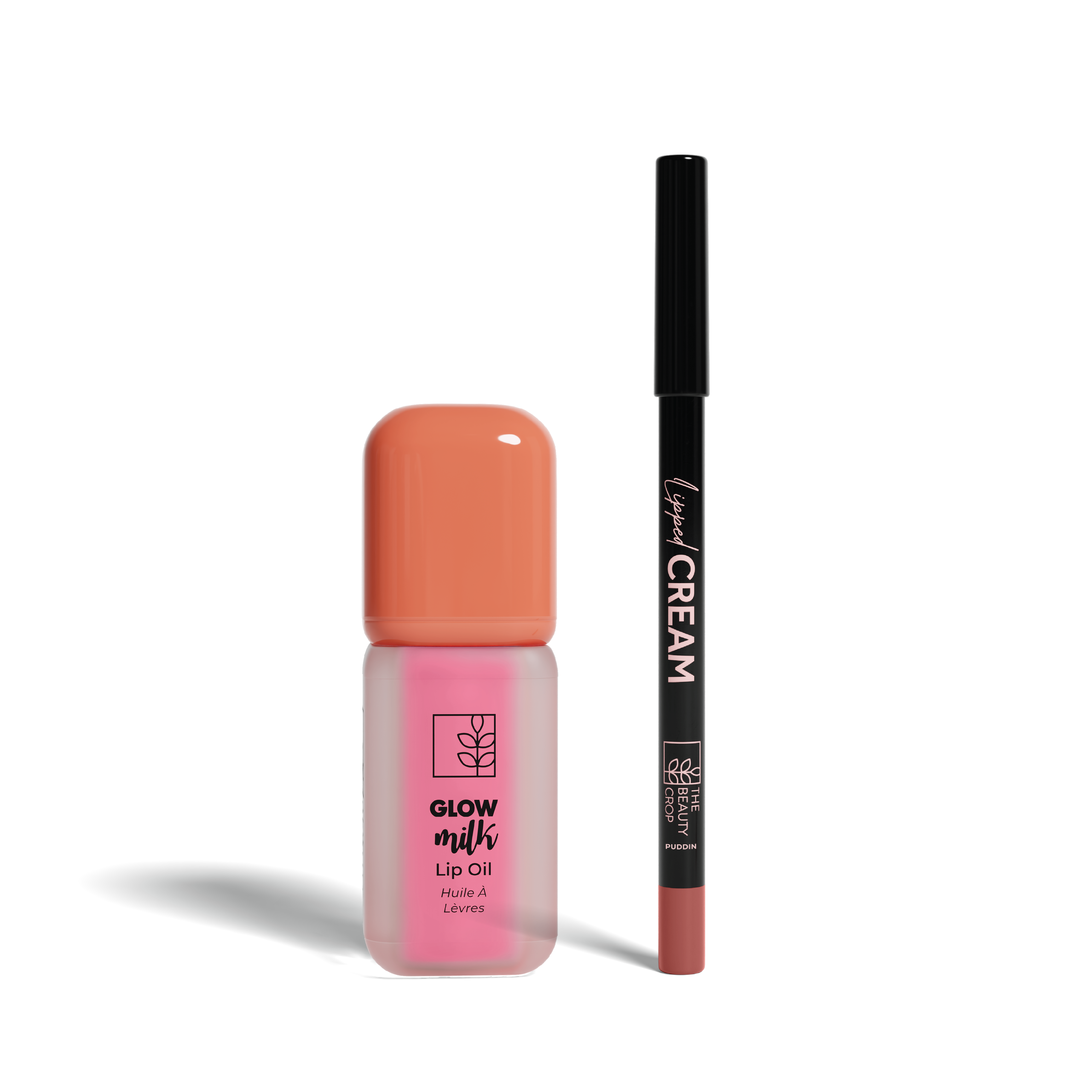Lip Glass Kit Lip Liner & Lip Oil Set
