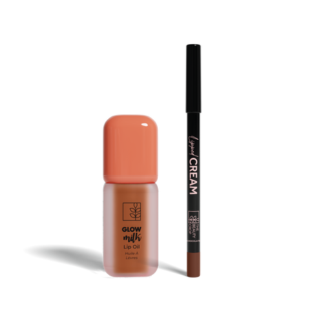 Lip Glass Kit - Cream Lip Liner & Lip Oil Set
