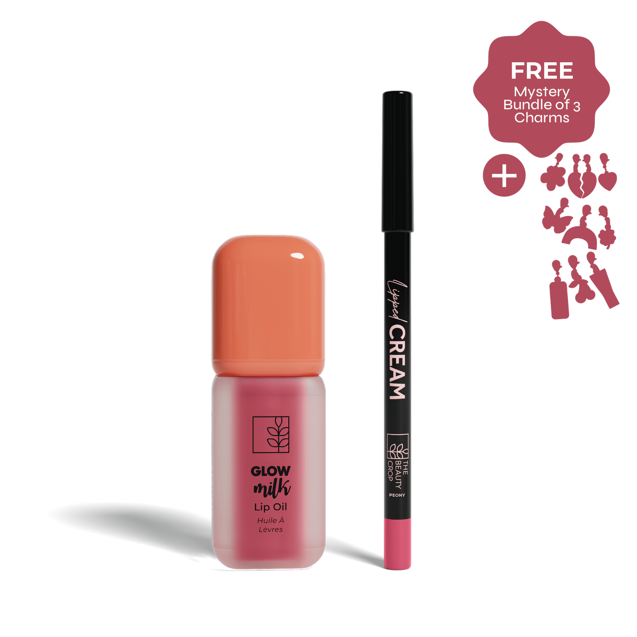 Lip Glass Kit - Cream Lip Liner & Lip Oil Set