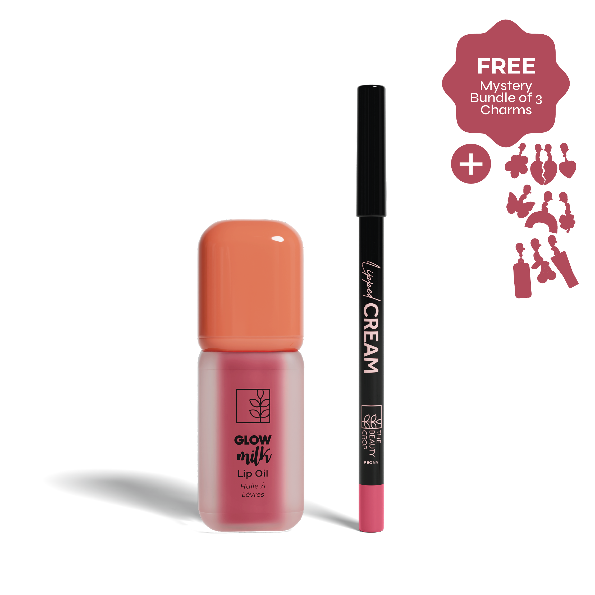 Lip Glass Kit - Cream Lip Liner & Lip Oil Set
