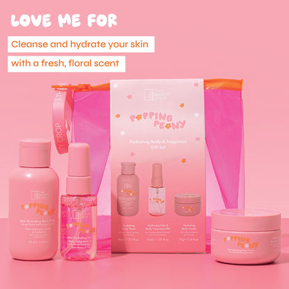 Mini Popping Peony Body Set