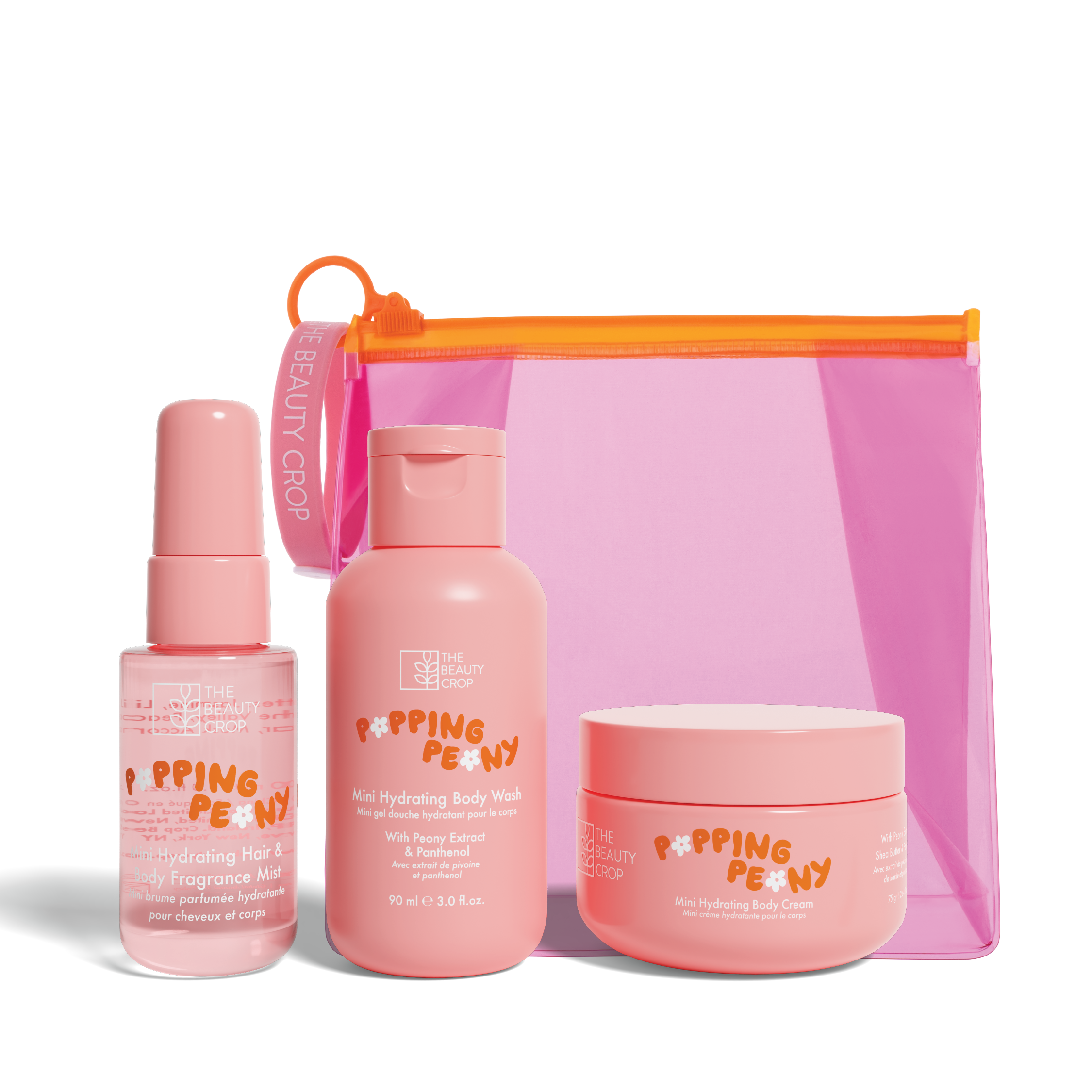 Mini Popping Peony Body Set