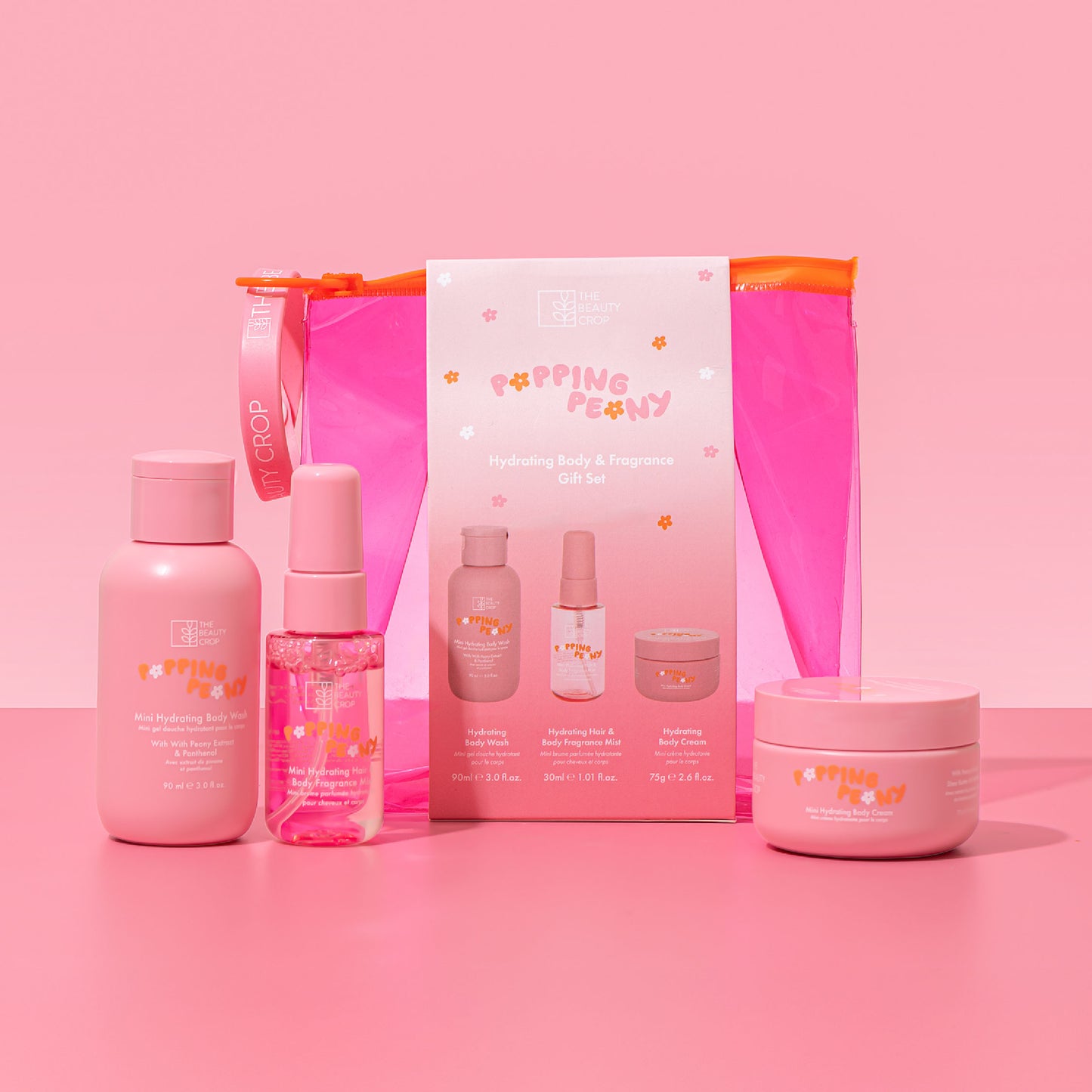 Mini Popping Peony Body Set
