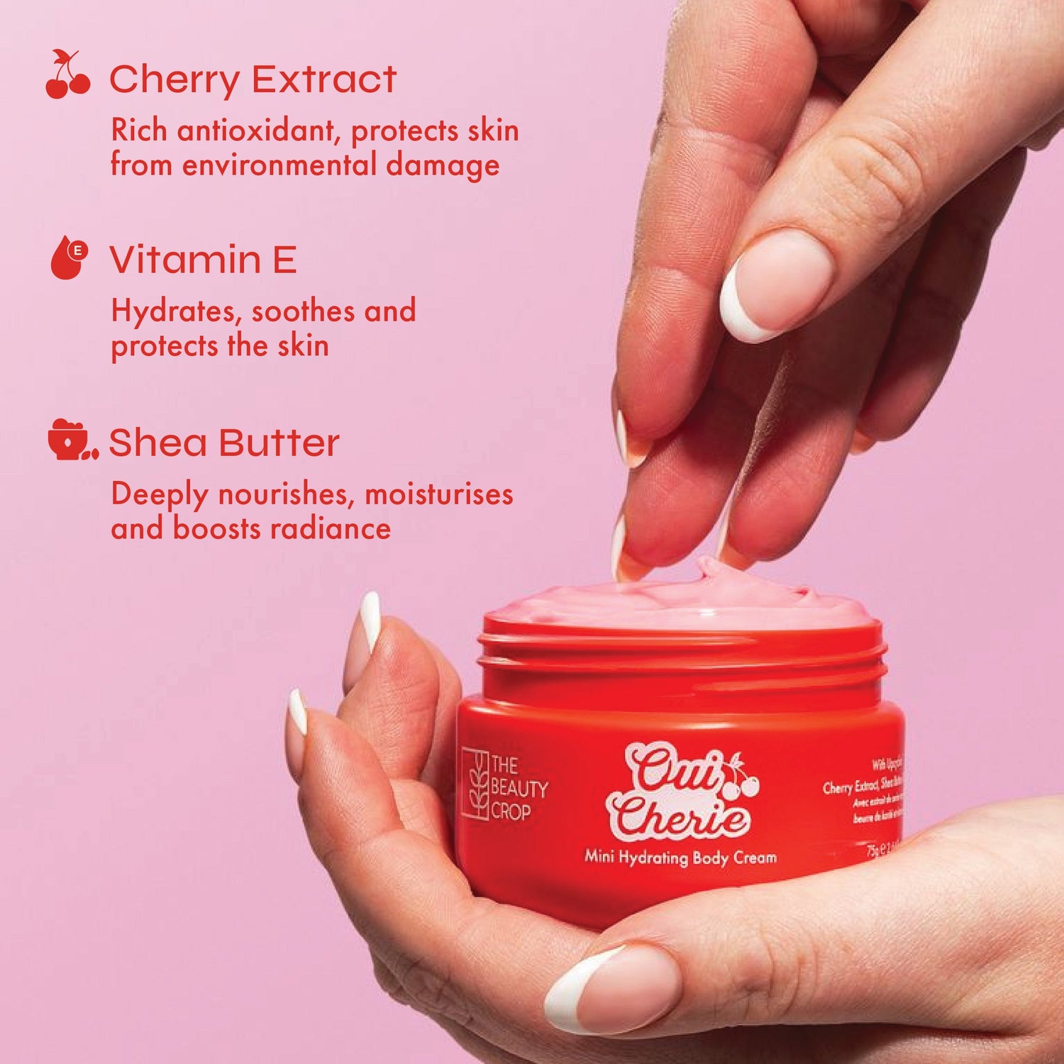 Oui Cherie Antioxidant & Vitamin E Moisturising Body Cream