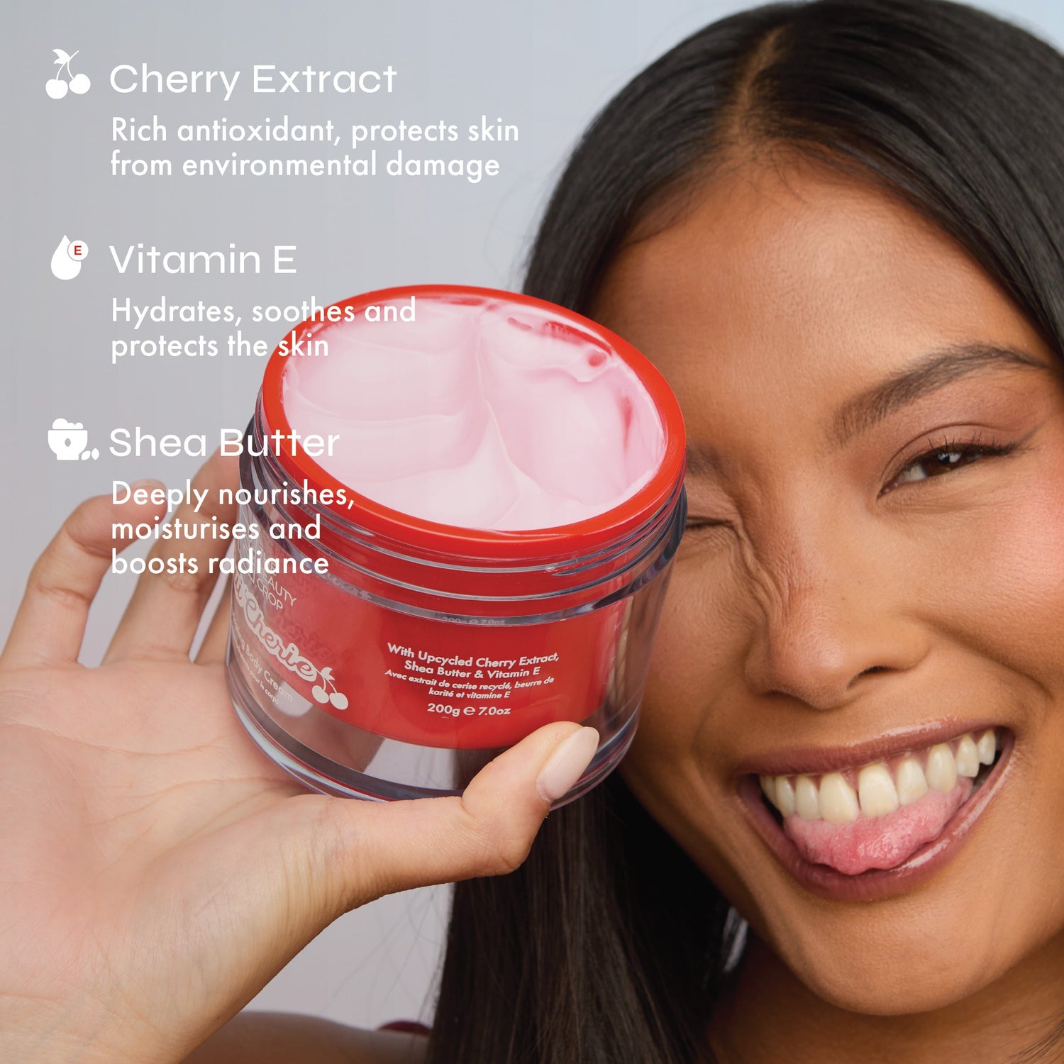 Oui Cherie Antioxidant & Vitamin E Moisturising Body Cream