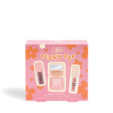 Peony Pop Blush & Lip Oil Makeup Gift Set