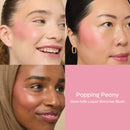 Peony Pop Blush & Lip Oil Makeup Gift Set