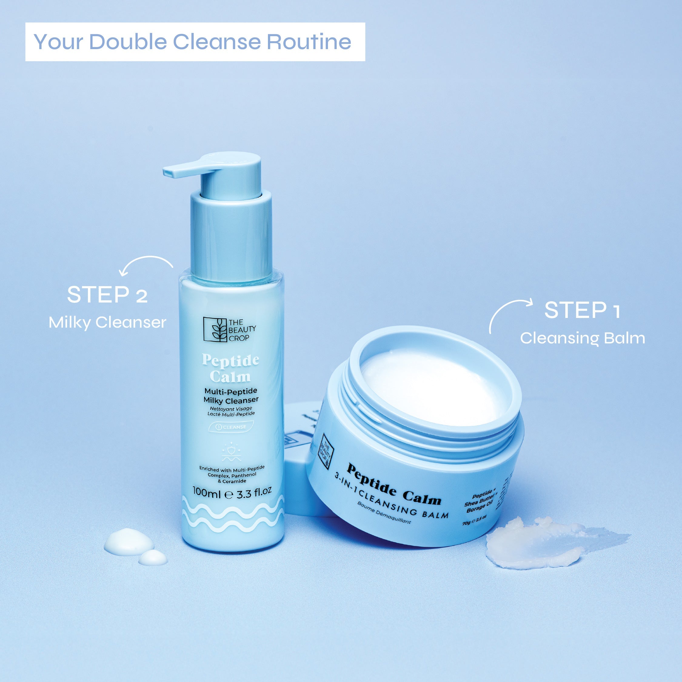 Peptide Calm Milky Cleanser with Nourishing Multi-Peptide Complex