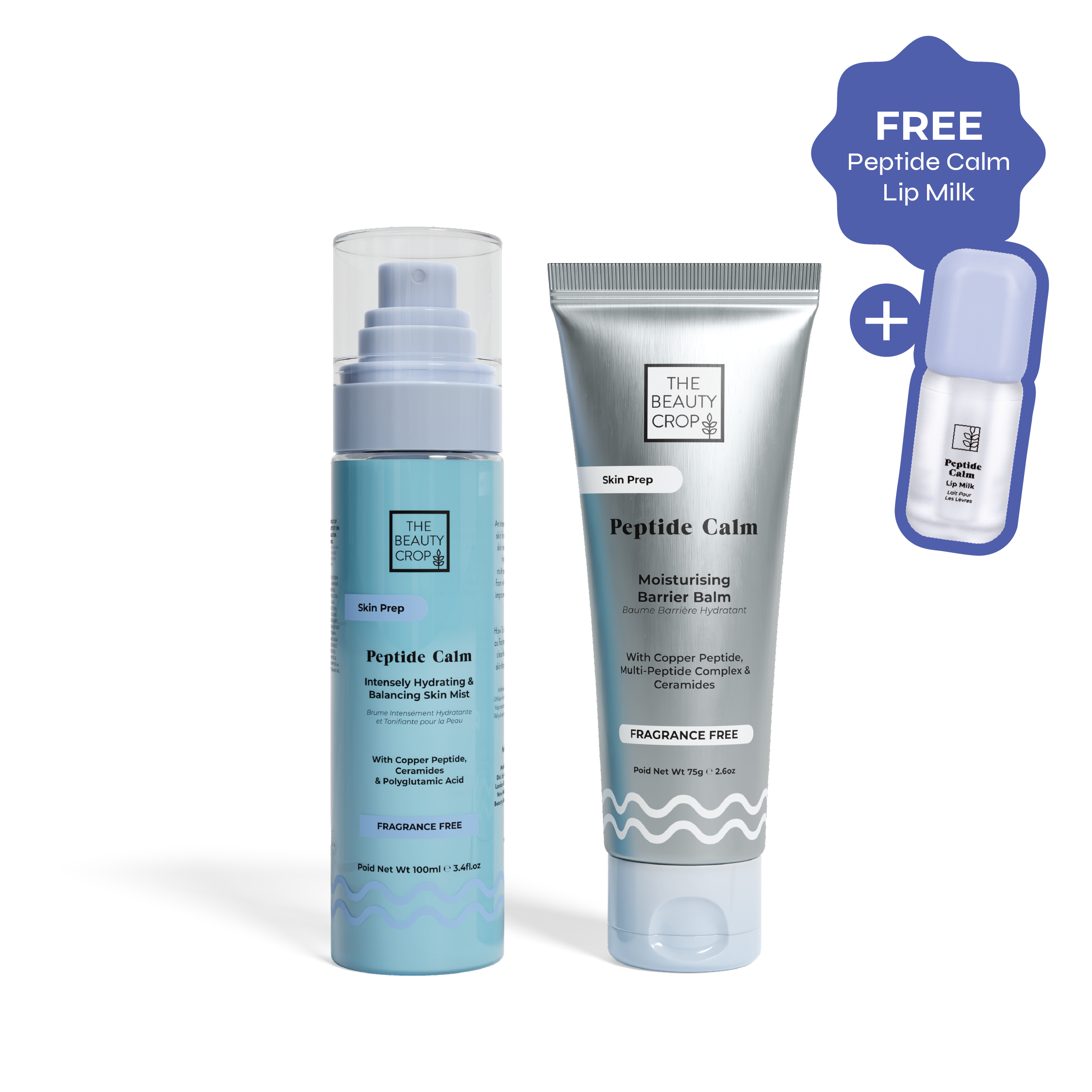Peptide Calm Mist and Barrier Balm Duo