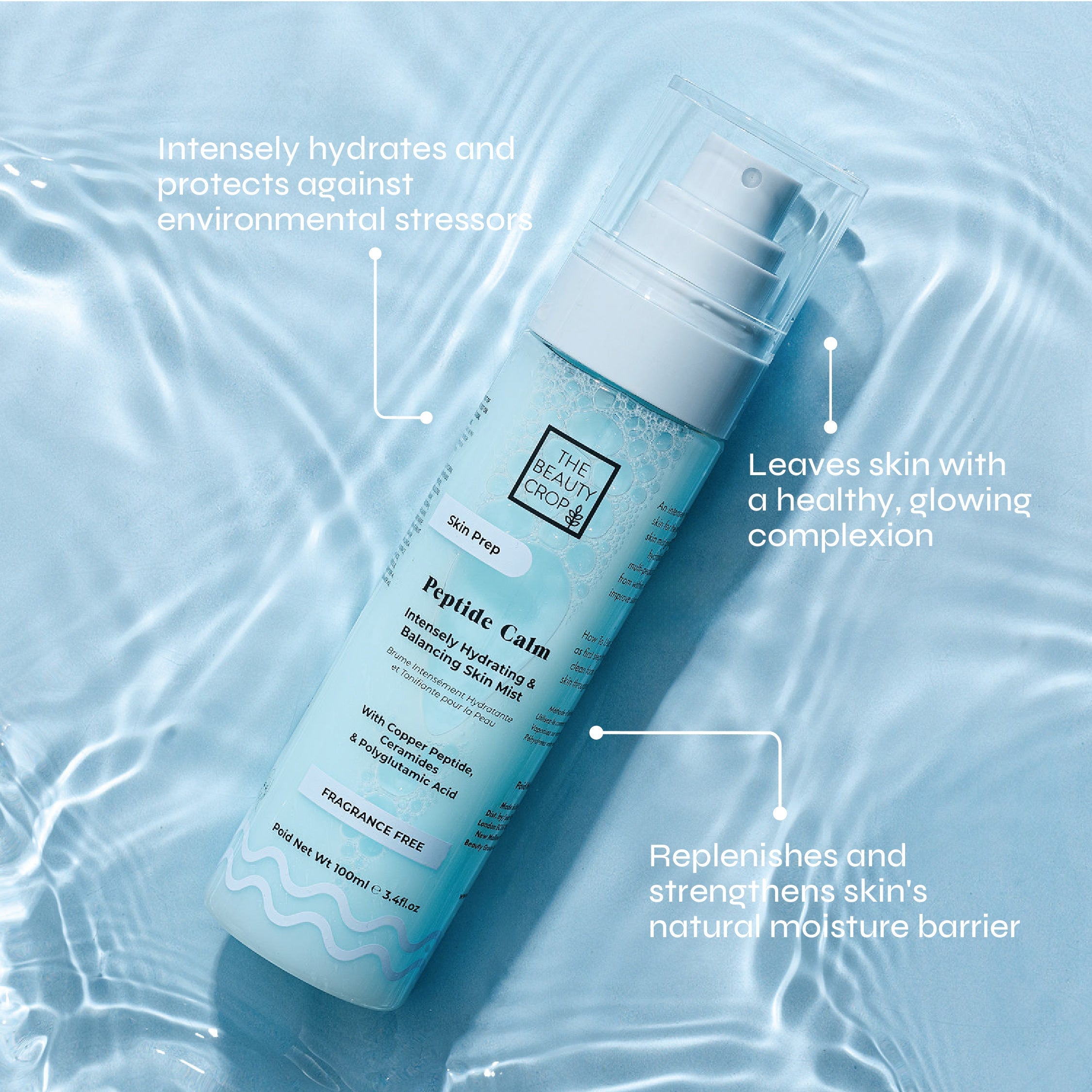 Peptide Calm Multi-Peptide PH Optimising Skin Mist – The Beauty Crop