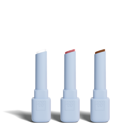 Peptide Melting Lip Balm Set of 3 (With Keychain)