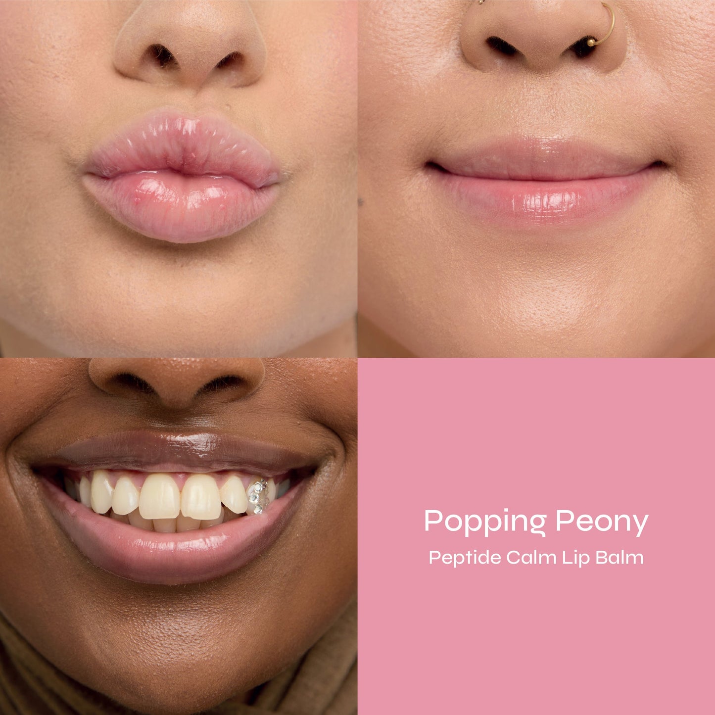 Peptide Melting Lip Balm Set of 3 (With Keychain)