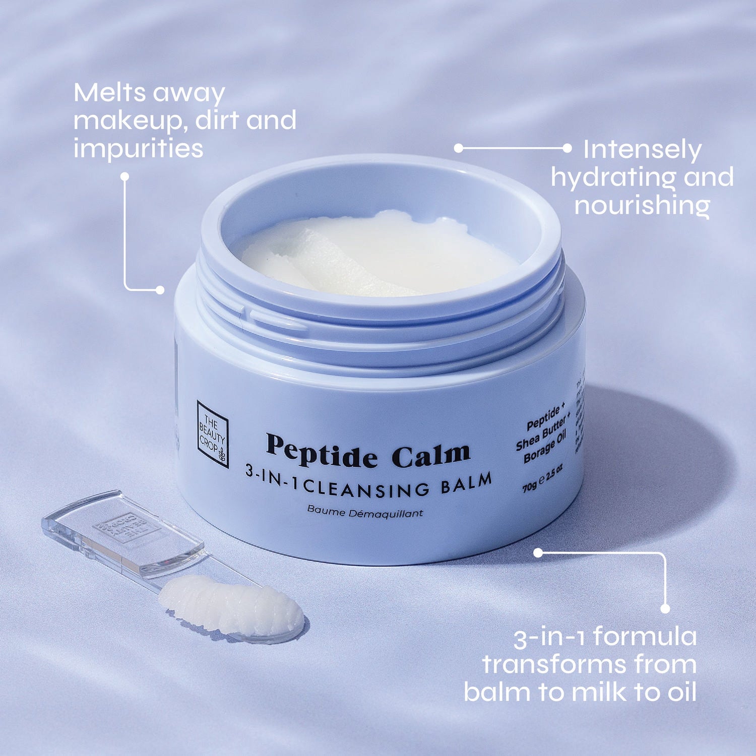 Peptide Calm Make-up Melting Collagen Boosting Cleansing Balm